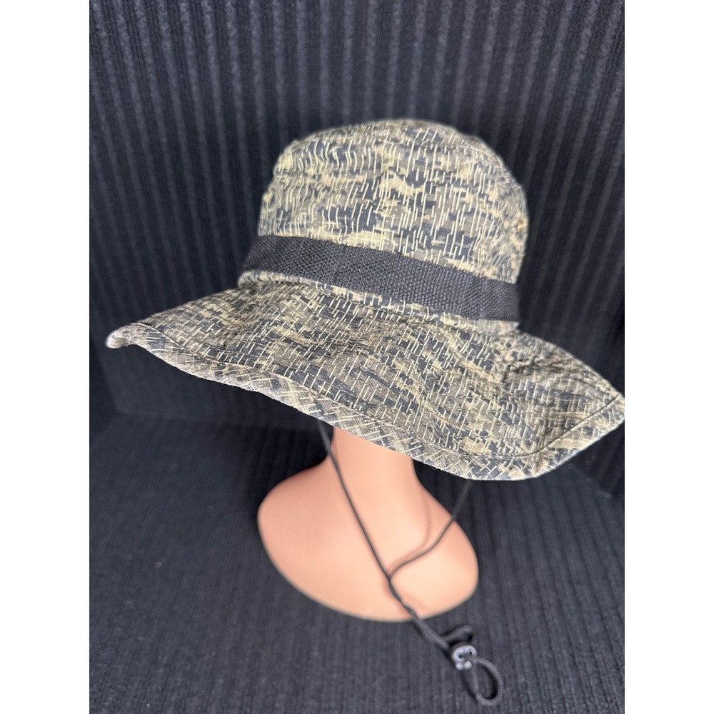 Swiss Tech Mens Boonies Sun Bucket Hat Green Camo L/XL